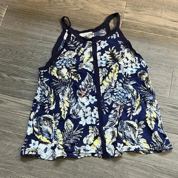 🌸4/$30🌸élodie | Colourful sleeveless floral  tank top - Picture 1 of 7
